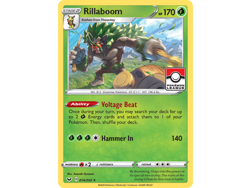 Rillaboom (Reverse Holo)