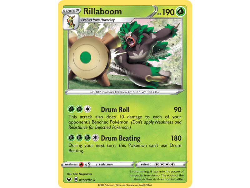 Rillaboom (Reverse Holo)