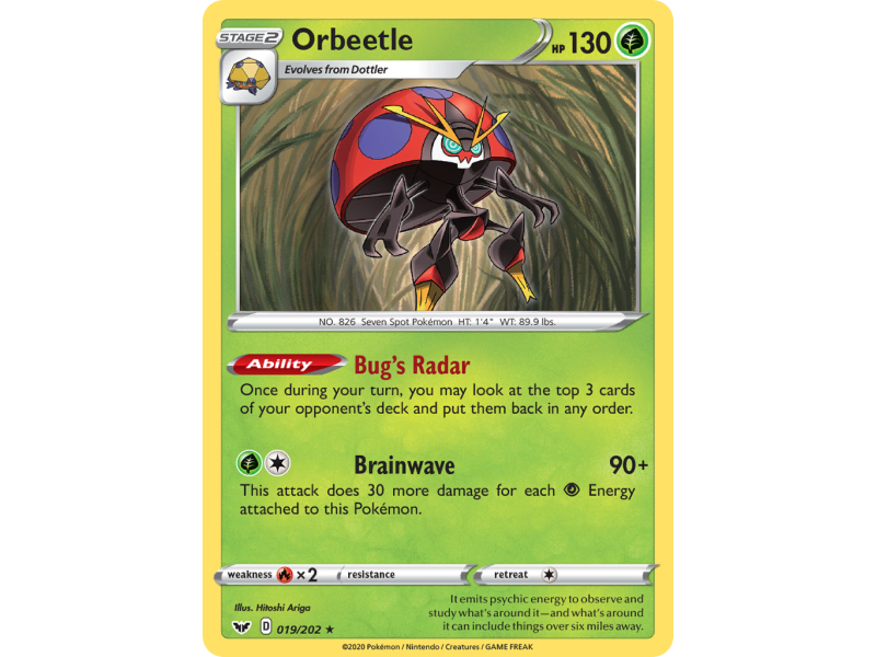 Orbeetle (Reverse Holo)