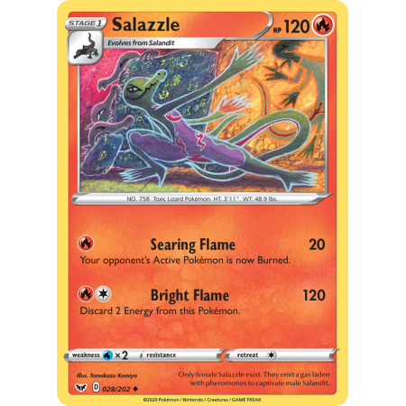 Salazzle (Reverse Holo)