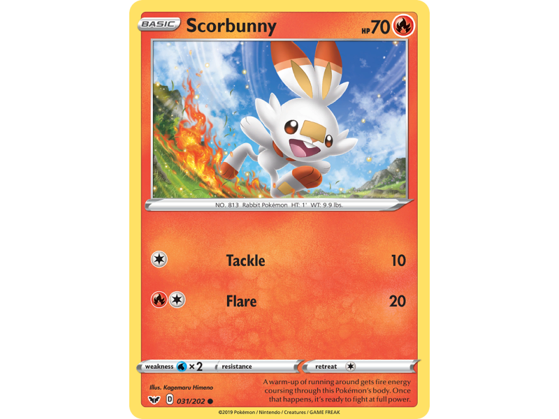 Scorbunny (Reverse Holo)