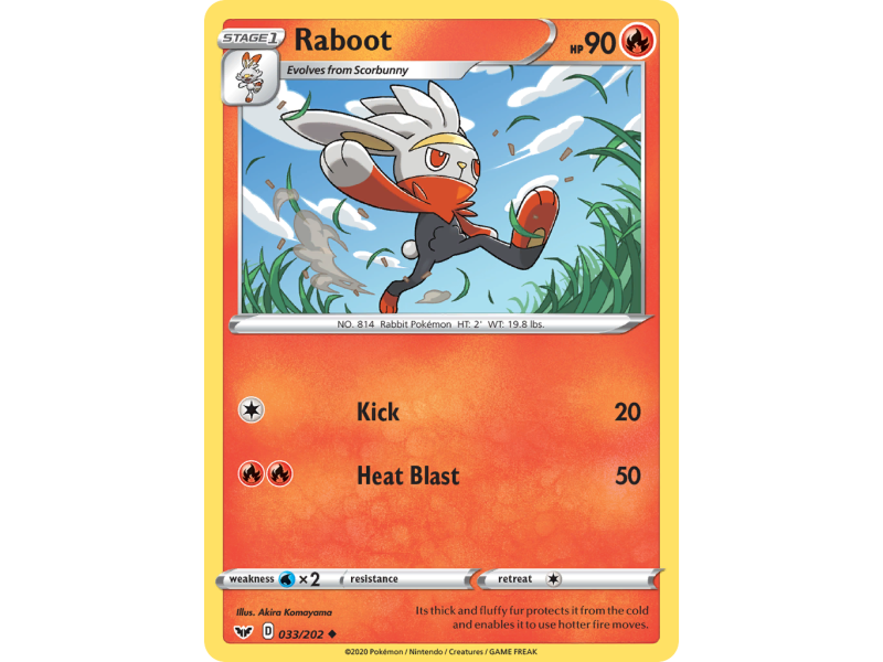 Raboot (Reverse Holo)