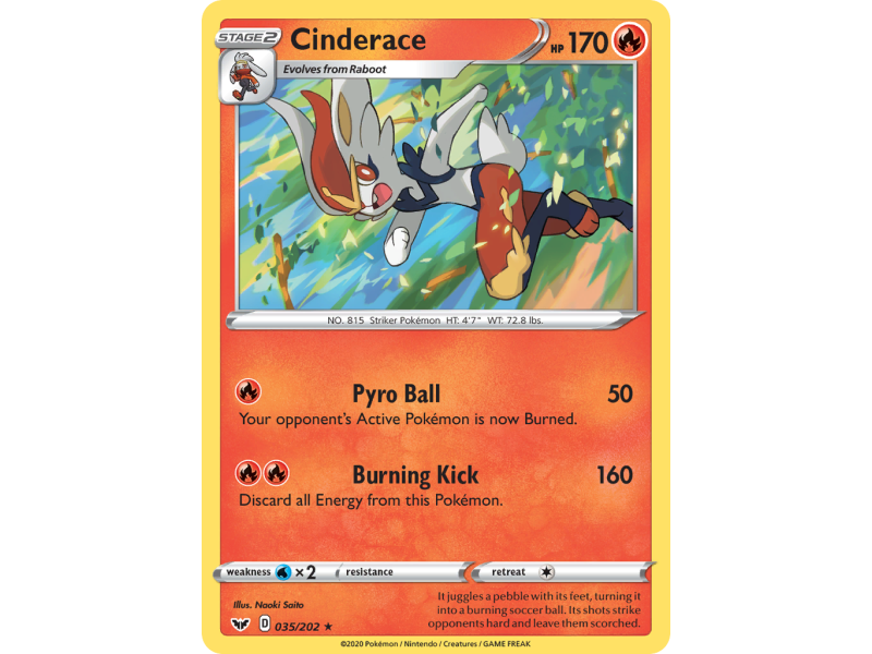 Cinderace (Holo)