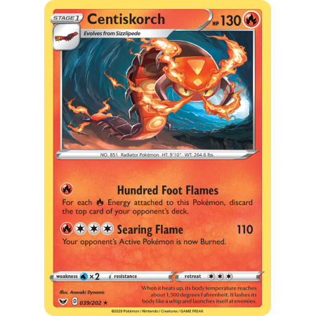 Centiskorch (Reverse Holo)