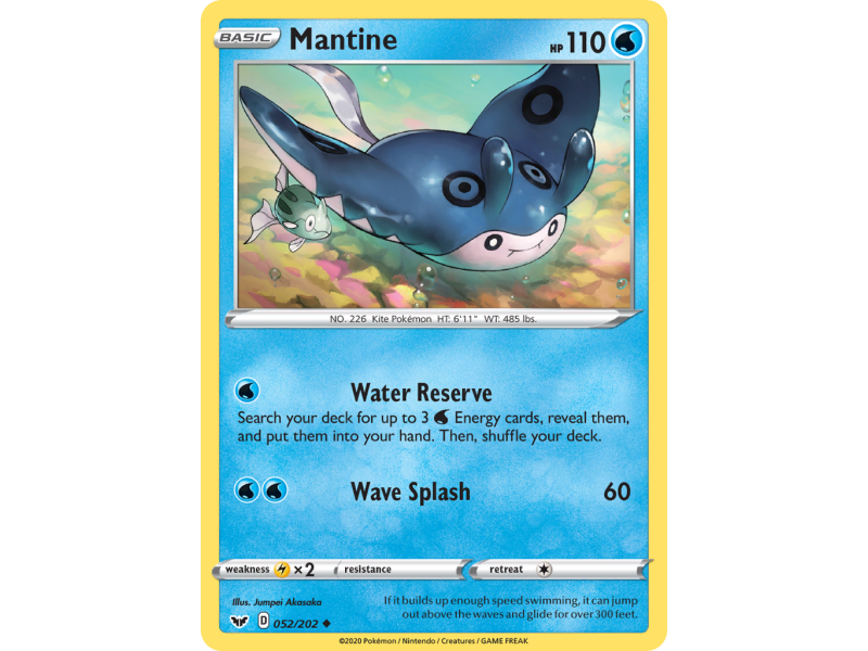 Mantine (Reverse Holo)