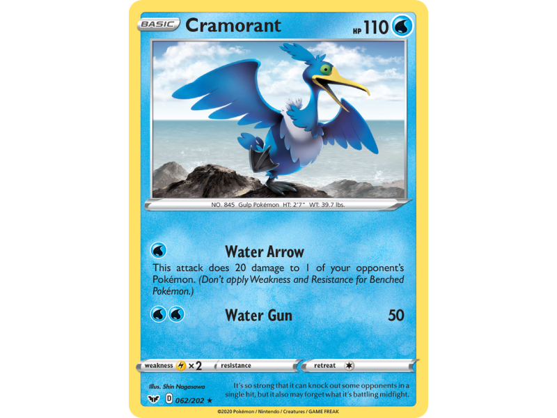 Cramorant (Reverse Holo)