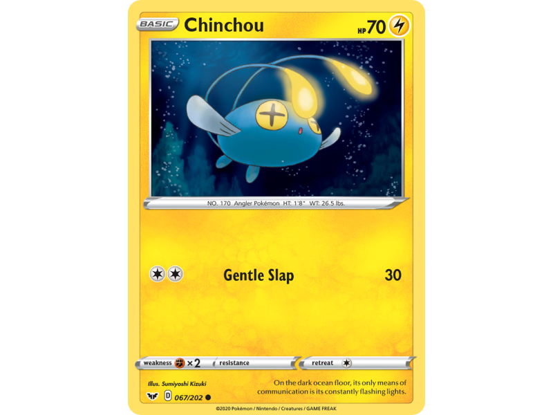 Chinchou (Reverse Holo)