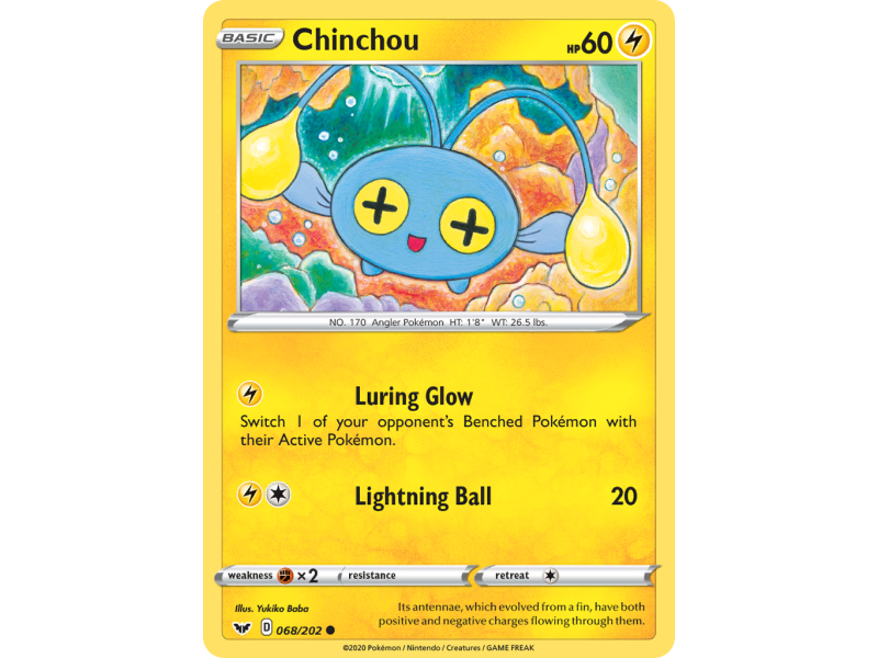 Chinchou (Reverse Holo)