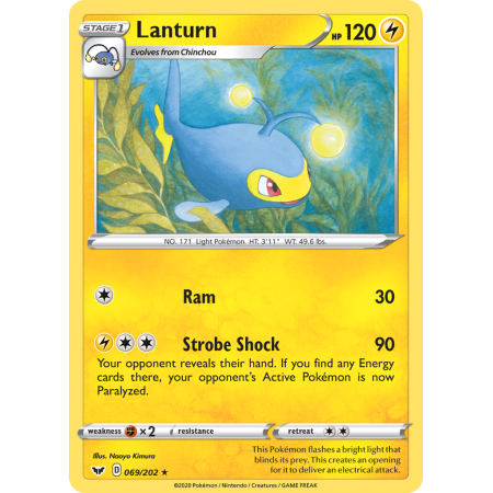 Lanturn (Reverse Holo)