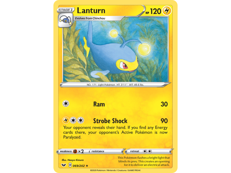 Lanturn (Reverse Holo)