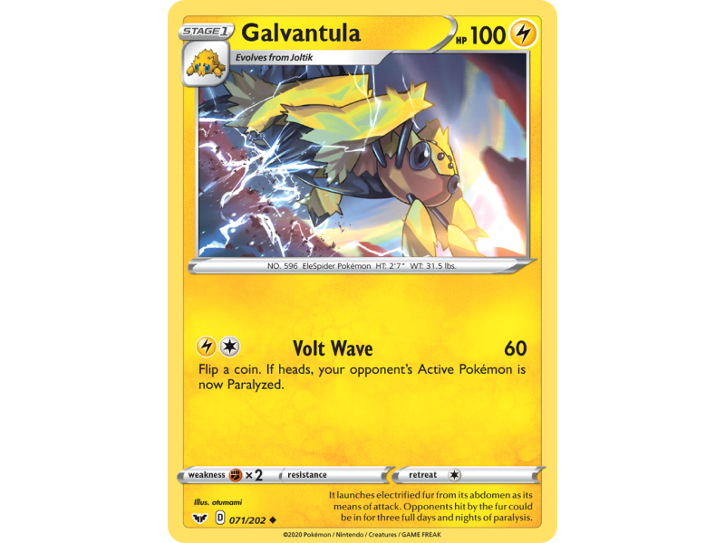 Galvantula (Reverse Holo)