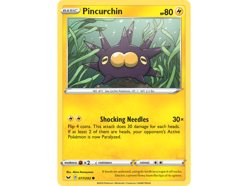 Pincurchin (Reverse Holo)