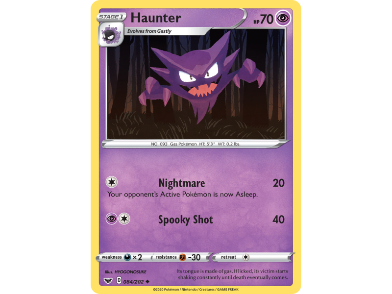 Haunter (Reverse Holo)