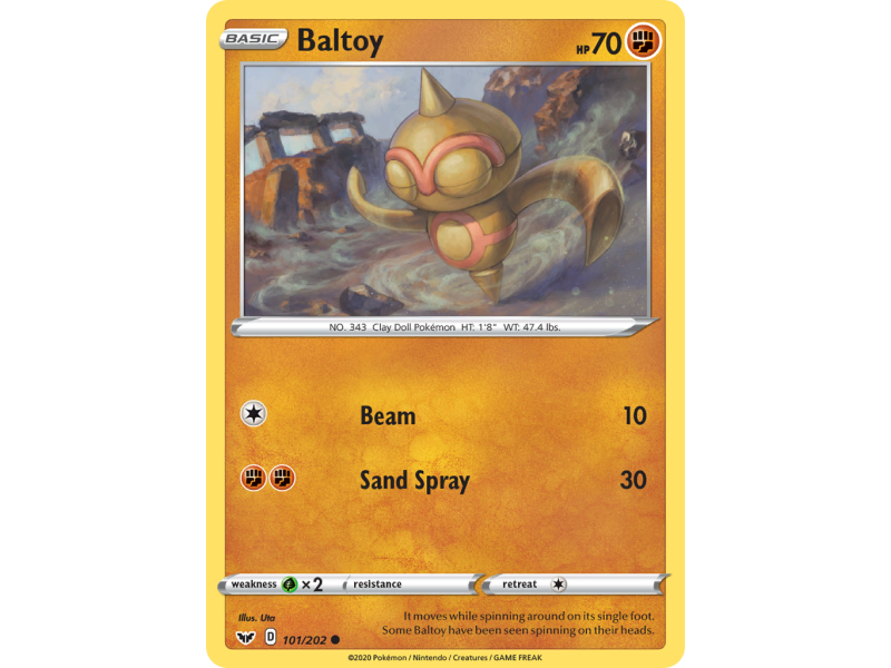 Baltoy (Reverse Holo)