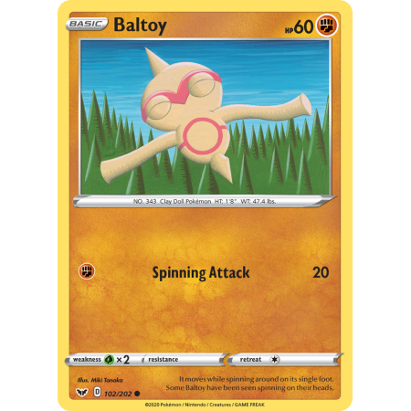 Baltoy (Reverse Holo)