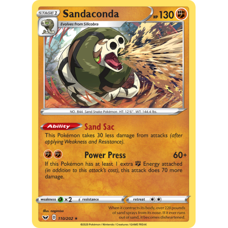 Sandaconda (Reverse Holo)