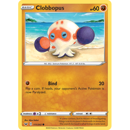 Clobbopus (Reverse Holo)