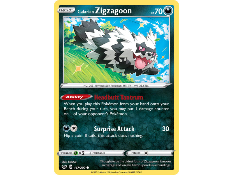 Galarian Zigzagoon
