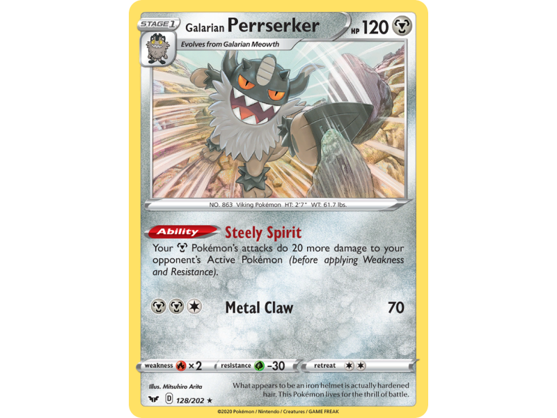 Galarian Perrserker (Holo)