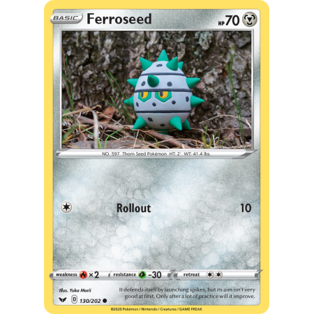 Ferroseed (Reverse Holo)