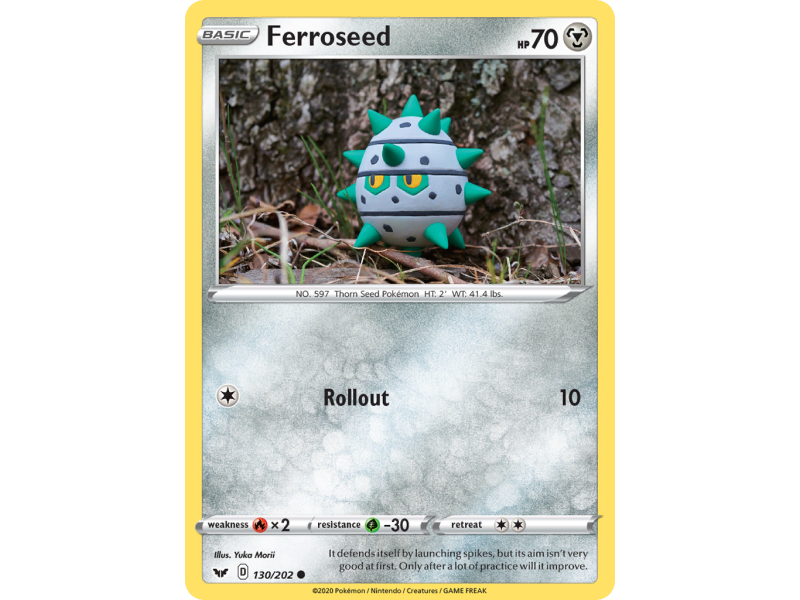 Ferroseed (Reverse Holo)