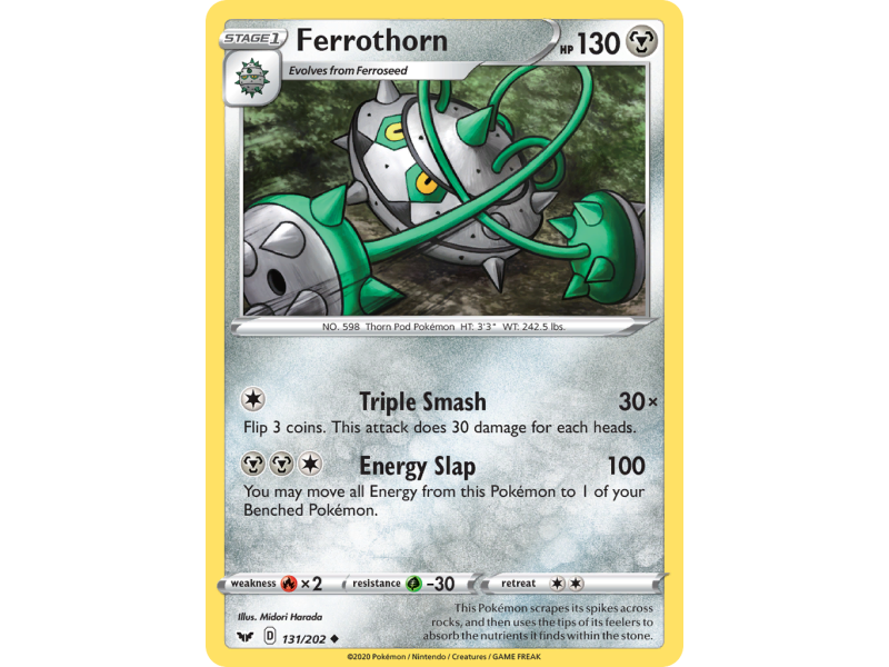 Ferrothorn (Reverse Holo)