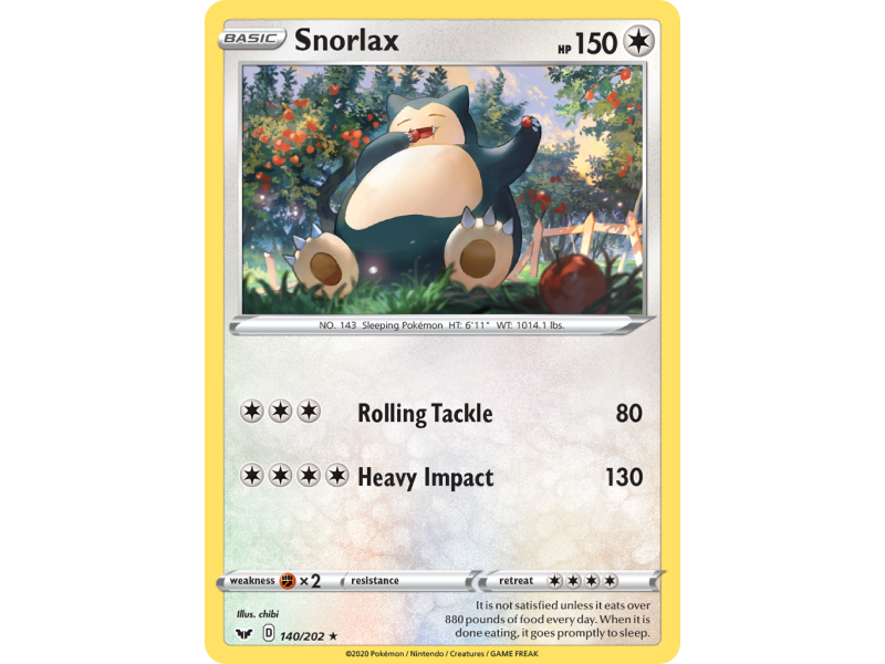 Snorlax (Reverse Holo)