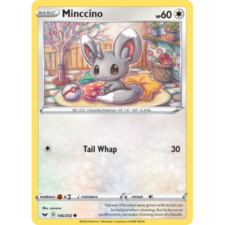 Minccino (Reverse Holo)