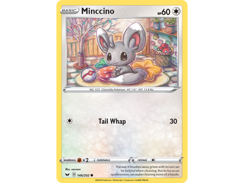 Minccino (Reverse Holo)