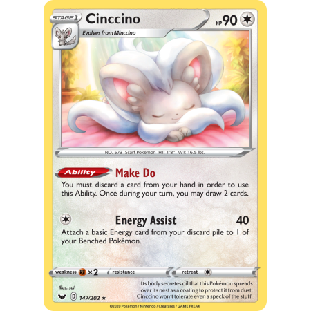 Cinccino (Reverse Holo)