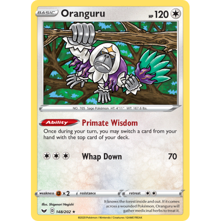 Oranguru (Reverse Holo)