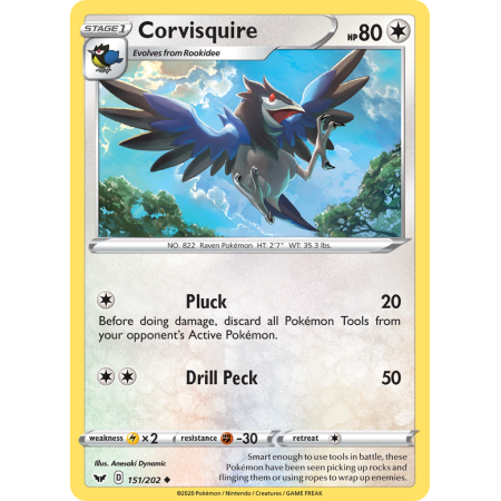 Corvisquire (Reverse Holo)