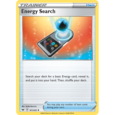 Energy Search (Reverse Holo)