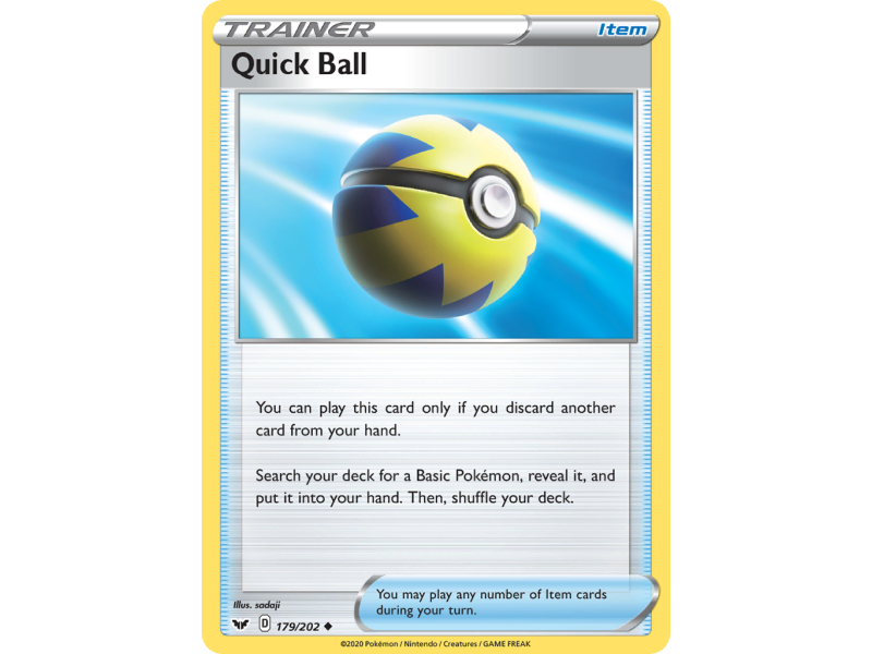 Quick Ball (Reverse Holo)