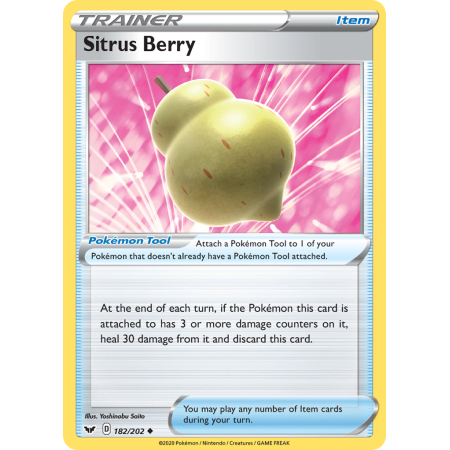 Sitrus Berry (Reverse Holo)