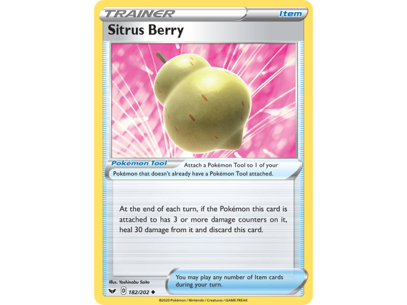 Sitrus Berry (Reverse Holo)