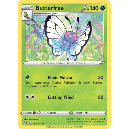 Butterfree (Reverse Holo)