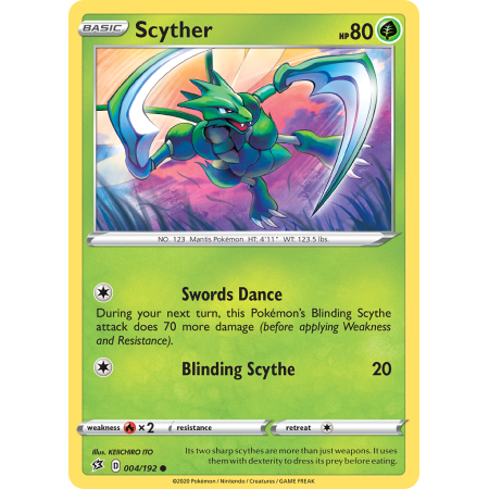 Scyther (Reverse Holo)