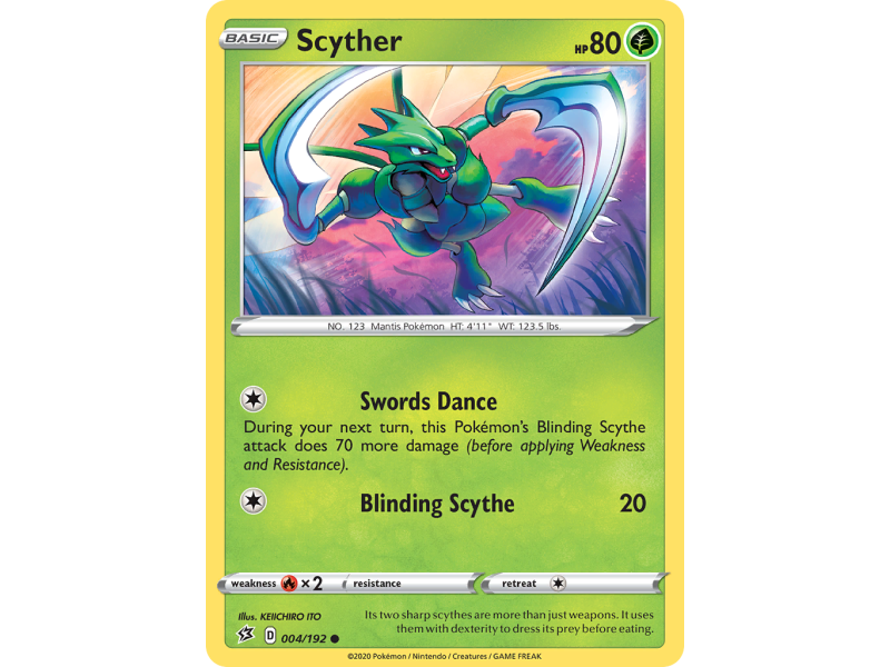 Scyther (Reverse Holo)