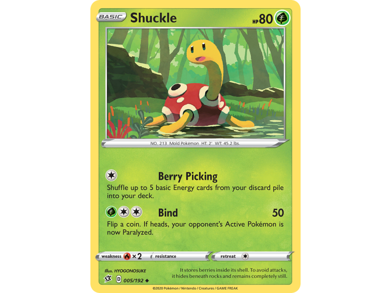 Shuckle (Reverse Holo)