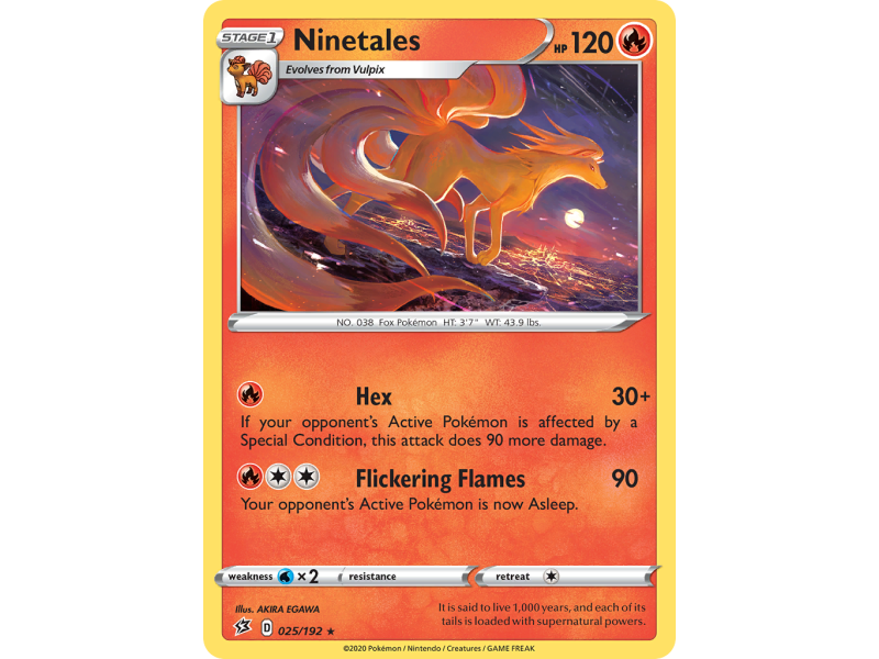 Ninetales (Reverse Holo)