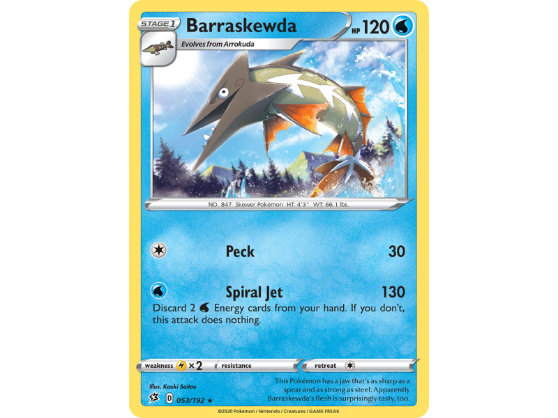 Barraskewda (Reverse Holo)