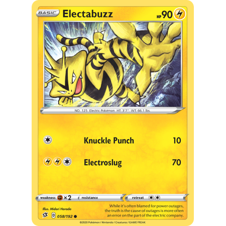 Electabuzz (Reverse Holo)