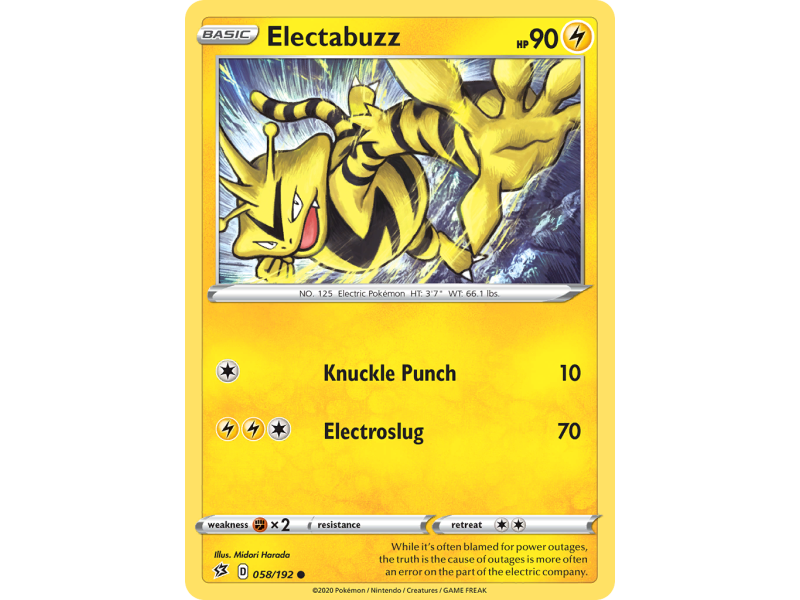 Electabuzz (Reverse Holo)