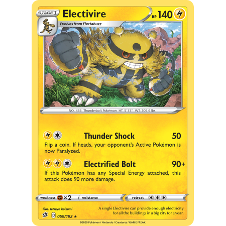 Electivire (Reverse Holo)