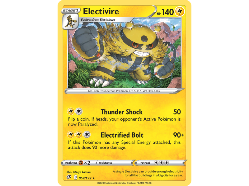 Electivire (Reverse Holo)