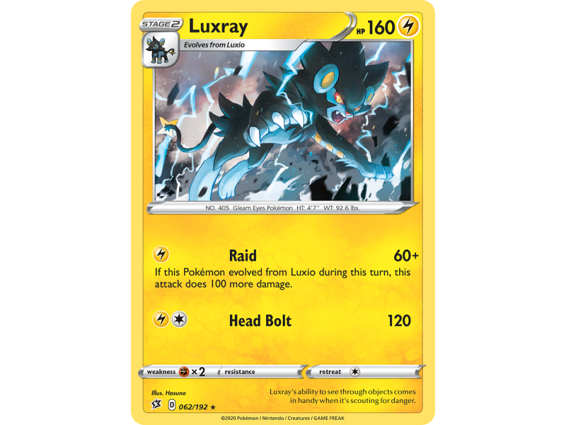 Luxray (Reverse Holo)