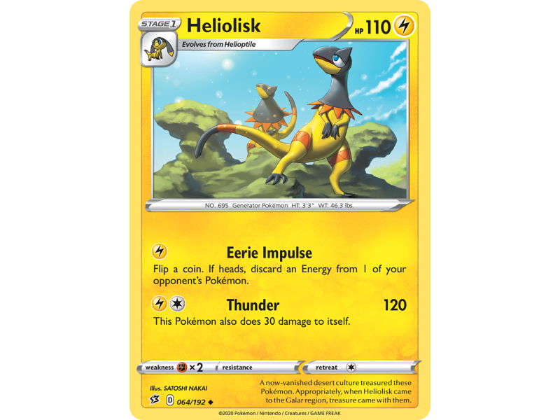 Heliolisk (Reverse Holo)