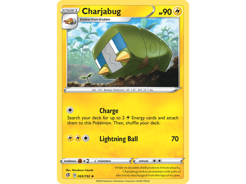 Charjabug (Reverse Holo)