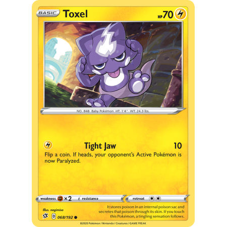 Toxel (Reverse Holo)